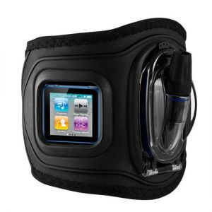  H2O Audio Amphibx Waterproof Armband Black for iPod nano 6G/iPod shuffle/small MP3 players (WA3-5A1)